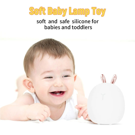 Baby Feeding, Adjustable, Creative, Rabbit, Elk Light, Silicone Light, Touch Light, Clap Light, Small Electric Light, Ambient Light, Night Light My Store