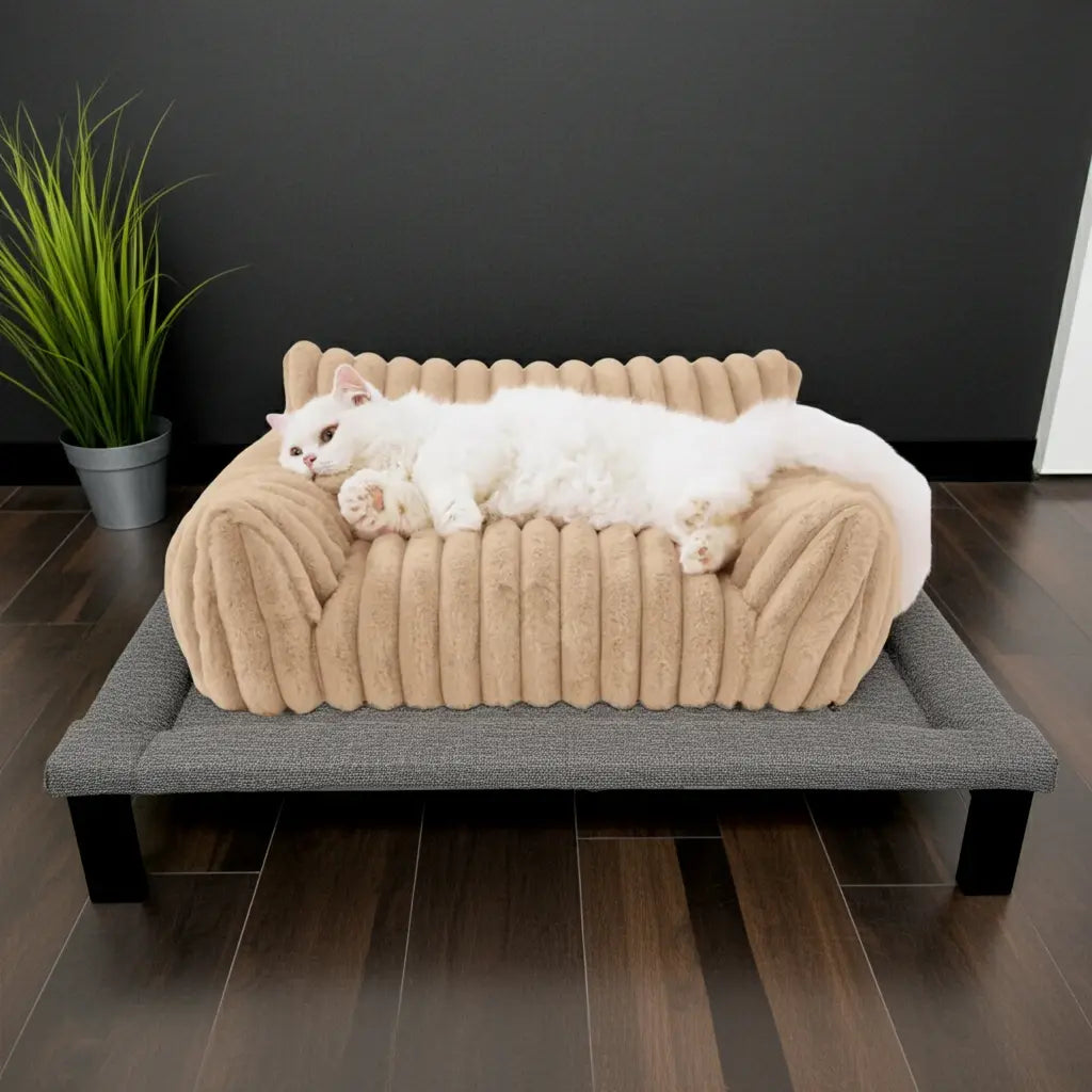Large Washable Fluffy Orthopedic Soft Dog Pillow Dog Sofa Bed-Snoozy Dream My Store