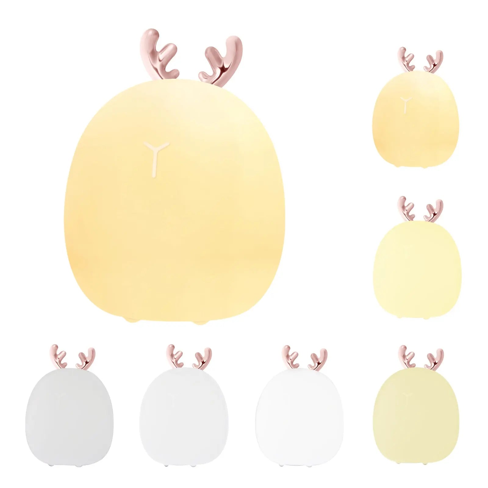 Baby Feeding, Adjustable, Creative, Rabbit, Elk Light, Silicone Light, Touch Light, Clap Light, Small Electric Light, Ambient Light, Night Light My Store